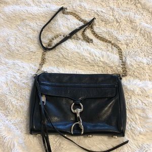 Rebecca Minkoff classic light gold chain crossbody